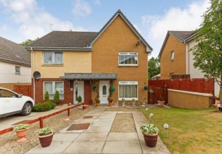 Silverburn New House With Free Parking And Nice Garden Glasgow Exterior foto